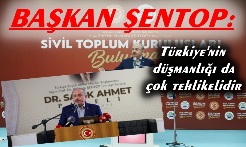 TBMM Başkanı Prof. Dr. Mustafa Şentop, 