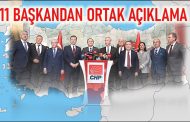 CHP'Lİ 11 BELEDİYE BAŞKANI AÇIKLAMA YAPTI !