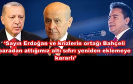 Ali Babacan :‘Erdoğan Ekonominin Direksiyonunda, Bütün Ülke Kelle Koltukta’
