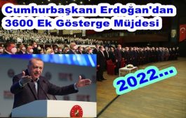 3600 EK GÖSTERGE MESELESİ 2022'NİN  SONUNA KADAR ...