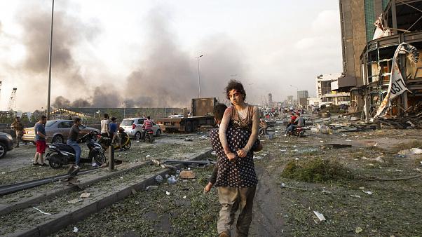 Beyrut Limanında Meydana Gelen Patlamada Ölü Sayısı 158'e Yükseldi