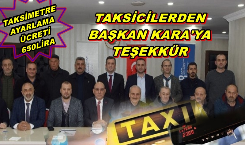 Trabzon’da Taksimetre Ayarlama Fiyatları Düşürüldü