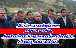 Kılıçdaroğlu ;Vatandaşın Devlete Değil, Devletin Vatandaşa Borcu Var