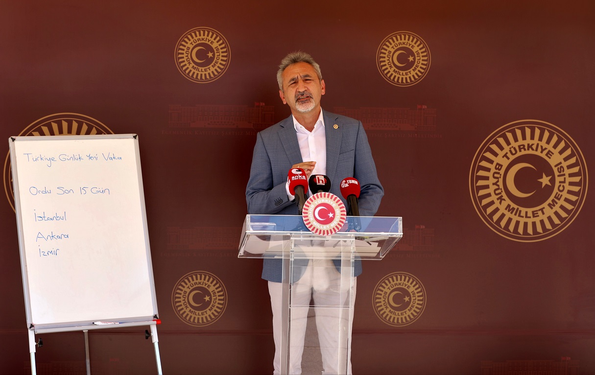 CHP Ordu Milletvekili Mustafa Adıgüzel Basın Toplantısı Düzenledi