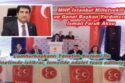 MHP Genel Başkan Yardımcısı Aksu : 