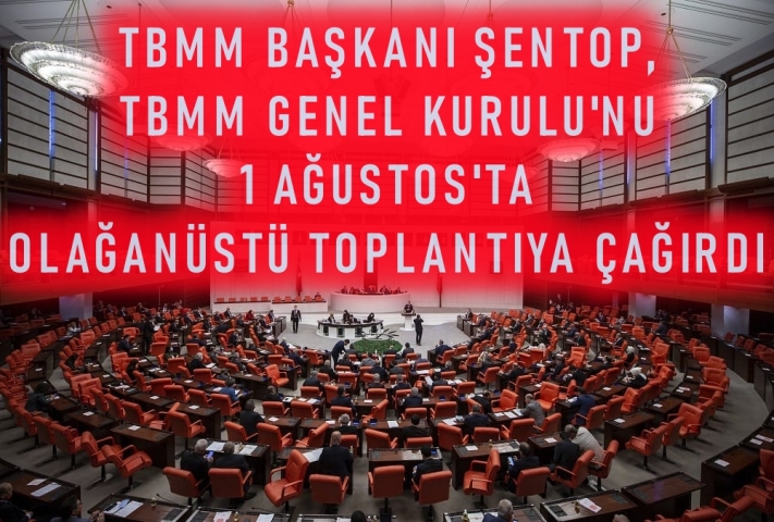 BAŞKAN ŞENTOP MECLİSİ OLAĞANÜSTÜ TOPLANTIYA ÇAĞIRDI !