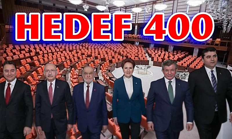 Millet İttifakı'nda Hedef 400 Milletvekili !