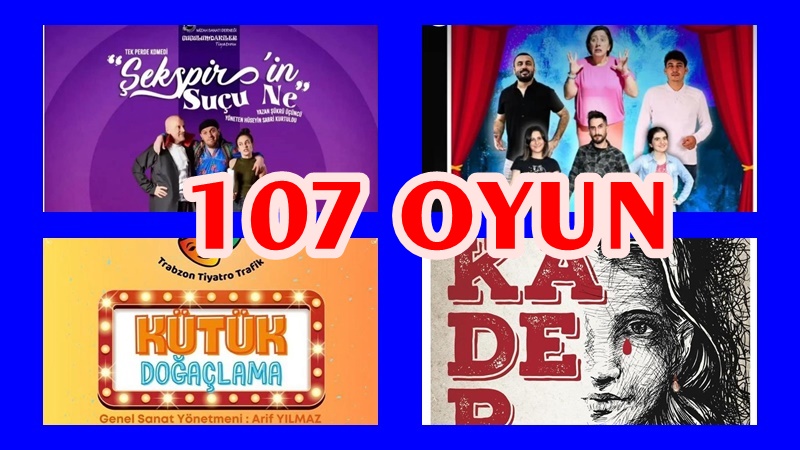 Trabzon Bu Sezon Tiyatroya Doyacak