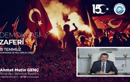 Başkan Ahmet Metin Genç’ten 15 Temmuz mesajı 