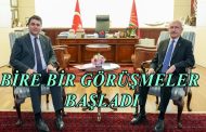Kılıçdaroğlu, Demokrat Parti Genel Başkanı Gültekin Uysal'la Görüştü