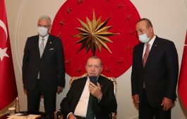 Cumhurbaşkanı Erdoğan, Türkiye'nin BM Daimi Temsilcisi Sinirlioğlu ile görüştü
