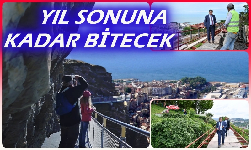 Trabzon’un İlk Seyir Terası Hayata Geçiyor!