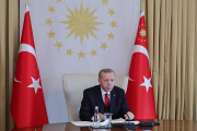 Cumhurbaşkanı Erdoğan, Doğanpınar Barajı Açılış Törenine online katıldı