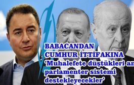 Ali Babacan : ‘Tuzağa önce MHP, arkasından AK Parti düşecek’