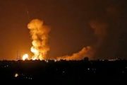 İsrail Hava Kuvvetleri Gazze Şeridi'ne Yeni Bir Saldırı Başlattı