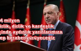 Cumhurbaşkanı Erdoğan : Gazi Mustafa Kemal Başta Olmak Üzere Kurtuluş Savaşımızın Tüm Kahramanlarını Minnetle Yâd Ediyorum