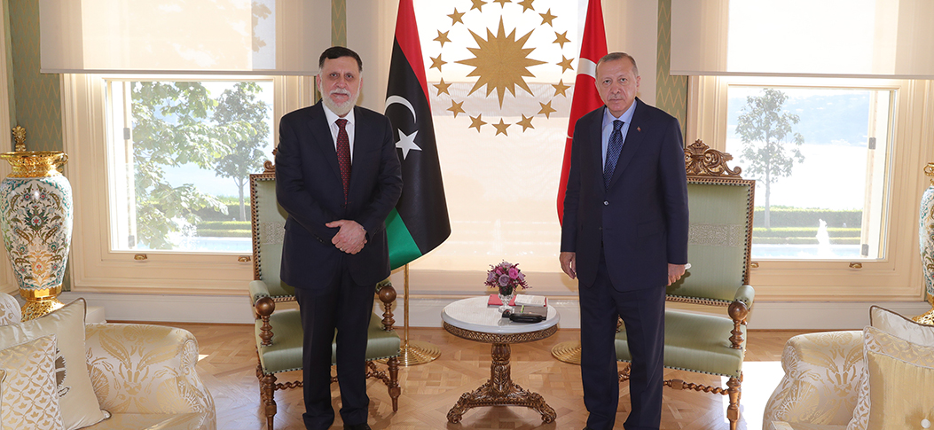 Cumhurbaşkanımız Erdoğan, Libya Başbakanı Fayiz es-Serrac'ı kabul etti