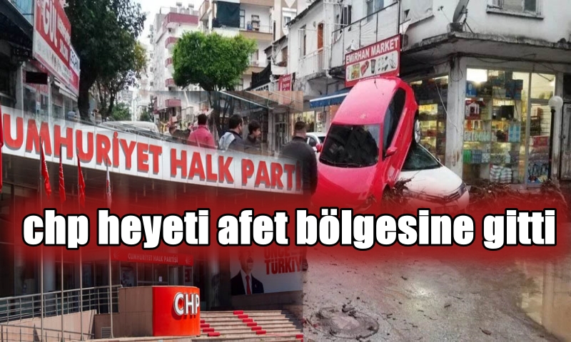 CHP Heyeti Antalya'da