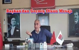 CHP  İl Başkanı Hacısalihoğlu: “Geçmiş Olsun, Karadeniz