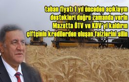 CHP Niğde Milletvekili Ömer Fethi Gürer; Tarım İhmal Edildi...