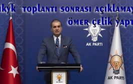 ÇELİK; Cumhurbaşkanı Erdoğan’ın Parti Kurullarına Verdiği Talimatlar Doğrultusunda Raporlar Hazırlanacak